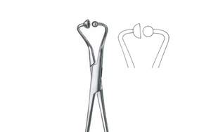 Pinza Quirúrgica Manual de Acero Inoxidable de Alta Calidad Tipo Backhaus para Uso Dental Profesional con Agarre Ergonómico - Product Image 4