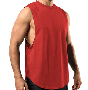 Wholesale <b>Men</b> Tank Top Cotton Fashionable Street Style Comfortable Lightweight <b>for</b> Breathable Knitted <b>Singlet</b> Wholesale Fitness - Product Image 1