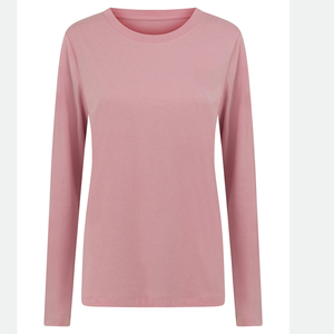 Camiseta Casual de Mujer, 100% Algodón, Manga Corta, Corte Ajustado, Cuello en V, Transpirable, Personalizable con Estampado, Color Sólido, Venta al Por Mayor - Product Image 4