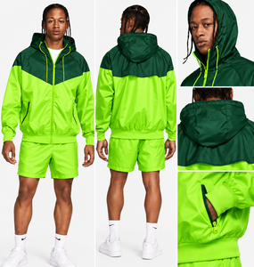 Conjunto Deportivo Cortavientos para Hombre 2026, 2 Piezas, Pantalones Cortos de Nailon, Manga Larga, Ropa Urbana - Product Image 1