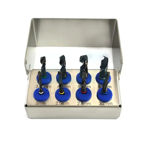 ชุดเครื่องมือเจาะรากฟันปลอม Bone Bridge Instruments BBI-378 8 ชิ้น คุณภาพสูง เคลือบสีดำ ทำจากสแตนเลสเกรด A+ ได้รับมาตรฐาน CE - Product Image 3