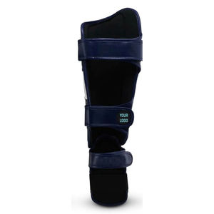 Espinilleras de Muay Thai de Alta Calidad, Espinilleras de Cuero Genuino, Precio al por Mayor, Espinilleras Deportivas de Seguridad, Personalizadas al por Mayor - Product Image 6