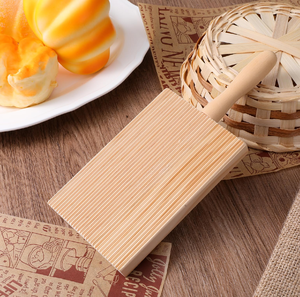 Wood Gnocchi Board <b>Pasta</b> Butter Rolls Wood Gnocchi Board Eco-Friendly Wooden Cooking Board - Product Image 1