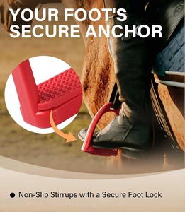 <span class=keywords><strong>Estribos</strong></span> Pulidos <span class=keywords><strong>para</strong></span> Montar a Caballo, Equipo Ecuestre, Construcción Duradera, Suministro de Fabricante Profesional - Product Image 3