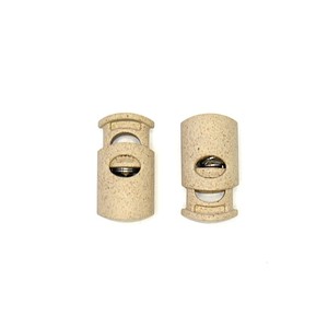Custom Printed Logo Plastic <b>Stopper</b>/Cord Locks Eco-Friendly Nickel-Free Durable Plastic Rice Resin Cylinder Cord Lock - Product Image 4