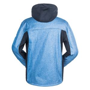 Veste softshell personnalisée pour femme, imperméable, coupe-vent, respirante, avec fermeture éclair résistante, à capuche, pour activités de plein air - Product Image 3