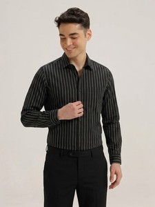 Enovate เสื้อเชิ้ตแขนยาวสำหรับผู้ชาย, เสื้อเชิ้ตผ้าฝ้ายเนื้อผ้าระบายอากาศได้ดีคอปกแบบเปิดลงกระดุมเดียวสำหรับฤดูร้อน - Product Image 2