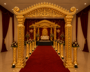 Grand Mandap Mustache de Luxe Personnalisé pour Mariages Indiens, Réceptions et Événements Culturels - Product Image 3