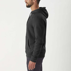 Custom Latest Design Men's Fleece Pullover <b>Hoodie</b> Embroidered Long Sleeve Pocket Quick Dry Breathable 100% Cotton Winter Street - Product Image 3