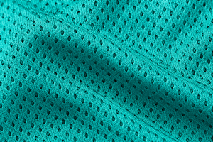 Maillot de basket personnalisé bleu sarcelle sans manches en mesh avec bordure blanche et grise, respirant, uniforme de sport - Product Image 4