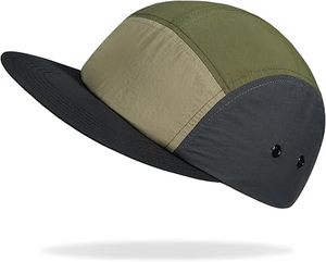 Multi Color 6-Panel Baseball Cap Unisex Fitted Flat Brim Sporty Denim Nylon Breathable <b>Waterproof</b> 3D Embroidery <b>Hat</b> - Product Image 6