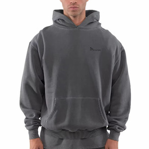 Sweat-shirt à capuche personnalisé pour homme et femme, en coton molletonné, style décontracté streetwear, OEM ODM en gros - Product Image 3