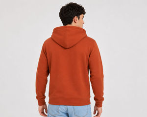 Wholesale 100% Cotton Men Zipper Hoodie Blank Acid Wash Custom Winter Breathable 350g <b>Zip</b> <b>up</b> Hoodie Latest Arrival Fashion - Product Image 2