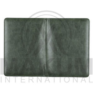 MAKUM INTERNATIONAL - Porta Pasaportes Unisex Plegable, Ecológico, Resistente al Agua, de Cuero Genuino y Ligero, Personalizable para Viajes - Product Image 3