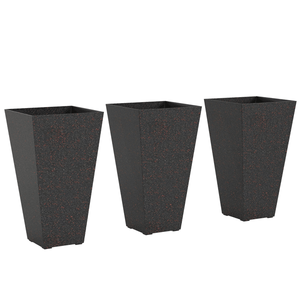 Fioriera Grande in Metallo Zincato, Design Semplice, Vaso per Piante da Interno/Esterno, Vaso da Fiori Gigante da Appendere, Dimensioni Grandi per la Coltivazione - Product Image 2