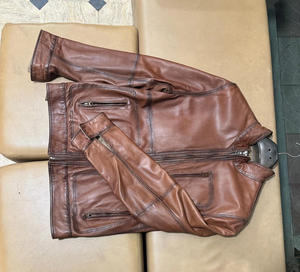 Veste en cuir pour homme, douce, de qualité supérieure, élégante, pour l'hiver, style professionnel, classique, moderne, de luxe, coupe ajustée, nouvelle taille personnalisée - Product Image 4