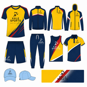 Uniforme de Fútbol Sublimado Personalizado de Kale Sports, 100% Poliéster, Camisetas, Sudaderas y Jerseys para Adultos - Product Image 1