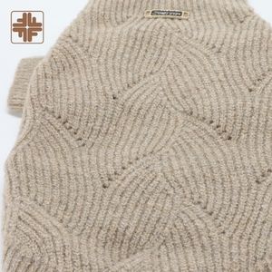 Luxury Classic Simple Comfortable Stand Collar Long Sleeve Polyester Scottie Dog Pet Pullover Jumper - Product Image 3