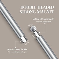 Kit de Nail Art Double Embout Effet Spirale Œil de Chat avec Outils Réutilisables en Alliage Métallique pour Sculpture de Pâte à Modeler et Stylo Magnétique Français