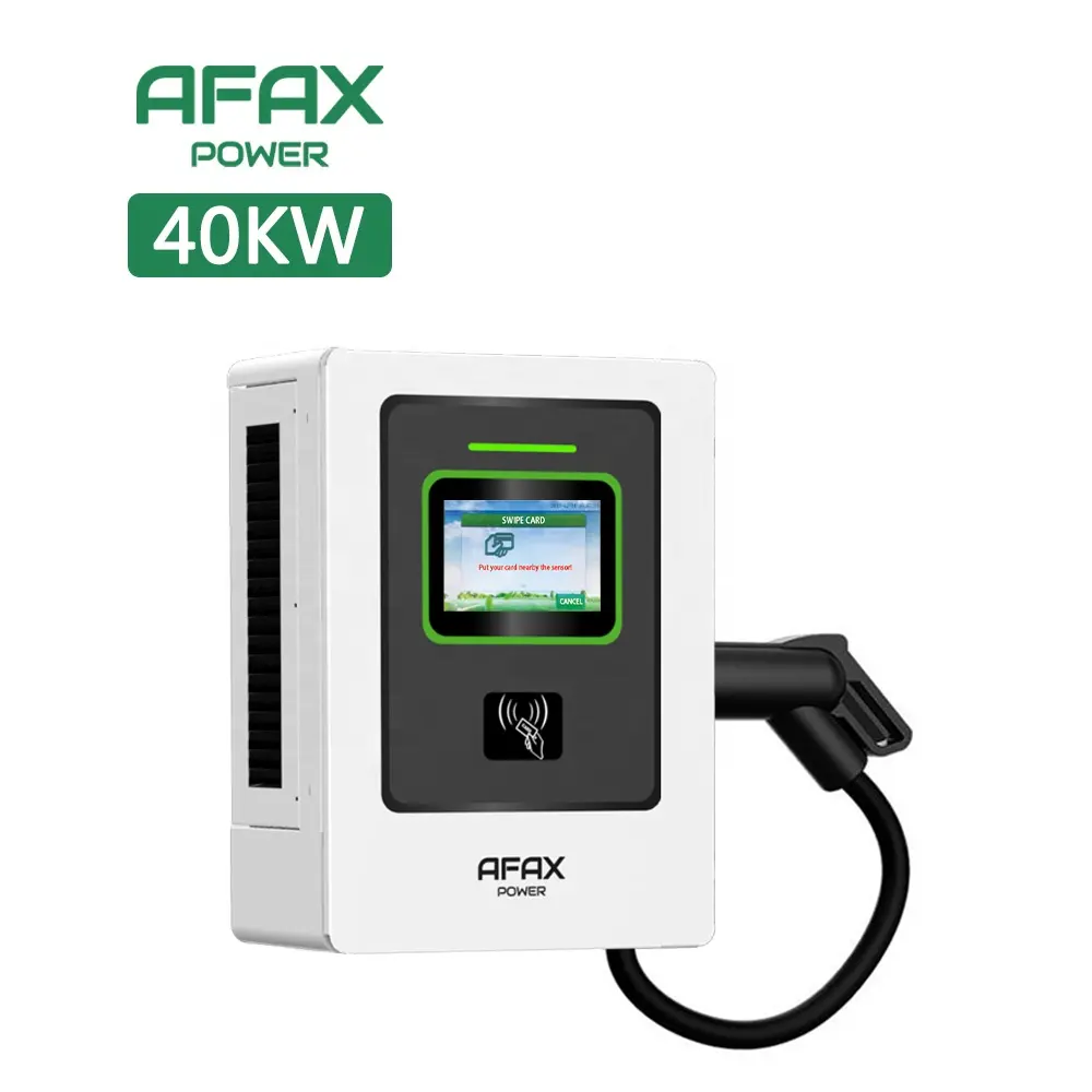 AFAX POWER 40KW EV DC-Schnell ladestation CCS1 CCS2 CHAdeMO Elektroauto-Schnell ladegerät Kommerzielle EV-Ladestation