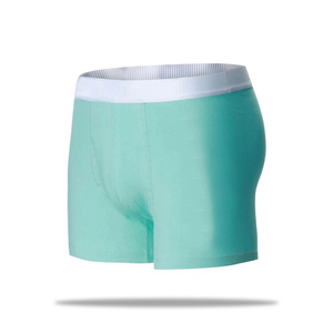 Boxers pour hommes adultes, taille mi-haute, en spandex, sans couture, imprimés numériquement, respirants, tricotés, lavables en machine, séchage rapide, logo personnalisé - Product Image 2