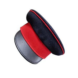 หมวกแก๊ปทรงสูงสำหรับเจ้าหน้าที่ระดับสูง ปักตราทองคำ ปรับขนาดได้ สกรีนโลโก้ตามสั่ง ระบายอากาศได้ดี เหมาะสำหรับกิจกรรมกลางแจ้ง - Product Image 4