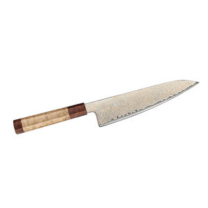 มีดเชฟดีไซน์ล่าสุด พร้อมใบมีดเหล็กดามัสกัส ผลิตด้วยมือแบบสั่งทำพิเศษ มีดครัวเหล็กดามัสกัสสำหรับเชฟ ผลิตในประเทศปากีสถาน - Product Image 3