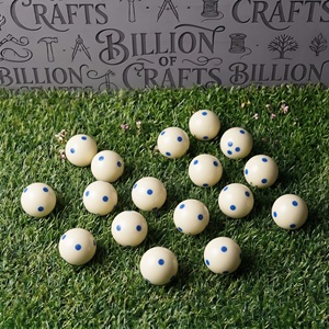 Billes de billard en résine 50,8/52,4/57,2 mm, rondes, pour jeux sportifs, artisanales, objets de collection, billes de billard pour jeux de pool - Product Image 4