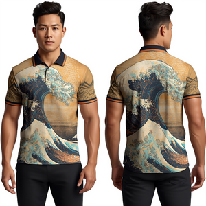 Polo décontracté pour homme en coton mercerisé de qualité supérieure, idéal pour le golf et les affaires – Fabricant en gros - Product Image 4