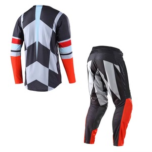 Ensemble de motocross imprimé personnalisé, pantalon et chemise, manches longues, impression par sublimation, combinaison de motocross avec tissu respirant - Product Image 2