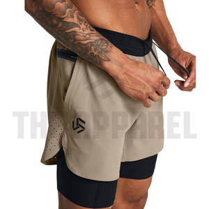 Shorts de sport Awrah musulmans personnalisés de haute qualité pour hommes – Tenue de sport modeste – Shorts Awrah pour hommes de haute qualité – Pantalons mi-cuisses musulmans - Product Image 6