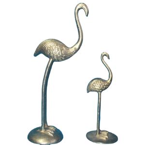 Statue d'animal en aluminium Art Déco faite à la main, motif animalier, décoration de table, cadeau à prix avantageux - Product Image 1