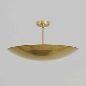 Art Deco Brass <b>Wall</b> <b>Sconce</b> Removable Gold Bowl <b>Light</b> for Diwali Home Decor - Product Image 2