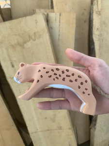 Juguetes de Animales de Granja Hechos a Mano de Madera Natural, Figuras de Animales de Madera para Niños Pequeños, Juego Educativo, Venta al por Mayor, Vietnam - Product Image 5