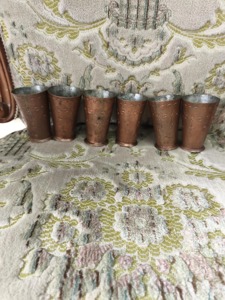 Verre à eau en cuivre couleur terre, finition lisse, verre en cuivre couleur naturelle, verre en cuivre personnalisé, verre en cuivre fabriqué en usine - Product Image 3