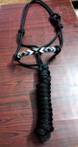 Harnais pour cheval personnalisé avec cordon de guidage, matériau PP/NYLON de qualité supérieure, harnais équestre durable pour l'entraînement et la compétition - Product Image 5
