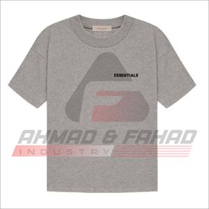 Camiseta de algodón de manga corta para hombre Essentials con estampado geométrico, cuello redondo, informal, corte regular, para verano - Product Image 6