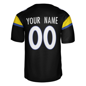 Camiseta de fútbol americano 100% poliéster antibacteriana, transpirable, de manga corta para adultos. - Product Image 3