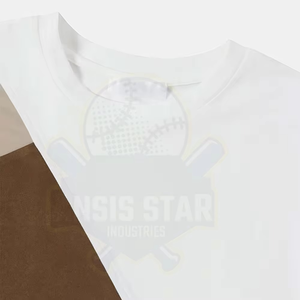 T-shirt en tricot premium pour homme, col rond, coupe classique, respirant, séchage rapide, logo frontal, streetwear de haute qualité, respectueux de l'environnement - Product Image 3