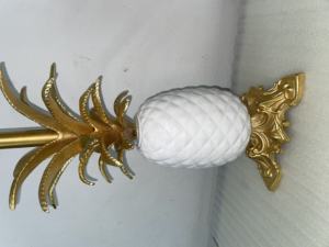 Vase moderne en métal de rangement ananas or aluminium laiton cuivre pour la décoration de la maison sur le sol ou sur la table aluminium laiton cuivre - Product Image 4