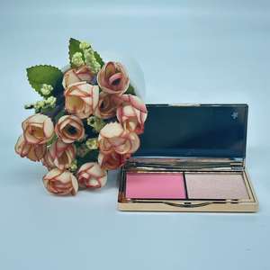 Paleta de Rubor Mineral Herbal Vegano para Mujer, Acabado Natural, Doble Color, 7.5g, Personalizable, Venta al Por Mayor de Fábrica - Product Image 4