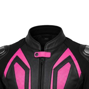 Black <b>Pink</b> Motorbike <b>Jacket</b> for Men Motorcycle Protective <b>Jacket</b> Lightweight Riding Gear Windproof Racing Sports Wear Touring - Product Image 6