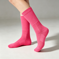Chaussettes de sport respirantes pour hommes ADV Unicorn, chaussettes de basketball, chaussettes de course à compression, chaussettes athlétiques rembourrées avec soutien de la voûte plantaire
