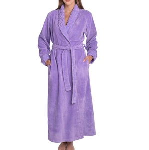 Premium Quality Luxury Hotel <b>Waffle</b> Bathrobe Set Couple 100% Bamboo Fiber Bathrobes With Long Pocket And Tie Closure Bath Robes - Product Image 1