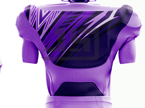 Uniforme de Fútbol Americano de Alto Rendimiento, Jersey Deportivo Personalizado, Pantalones Cortos de Manga Corta, Tejido Transpirable de Secado Rápido, para Prácticas Diarias y Partidos - Product Image 5