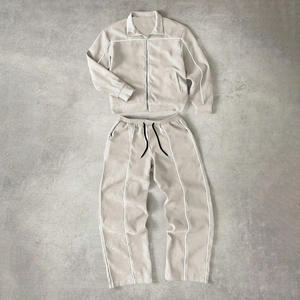 Ensemble de survêtements streetwear coupe-vent pour hommes et femmes, look inspiré de la mode - Product Image 6