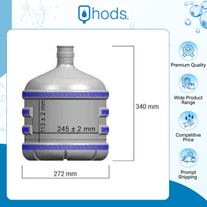 Wholesale Quantity Supplier of Highest Quality PET and Completely BPA-Free 12L Capacity <b>5</b> Gallon Drinking <b>Water</b> <b>Bottle</b> - Product Image 2