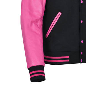 Chaquetas Varsity de Alta Calidad para Hombre, 100% Lana, Cuero Genuino, Diseño y Color Personalizados para Invierno - Product Image 3