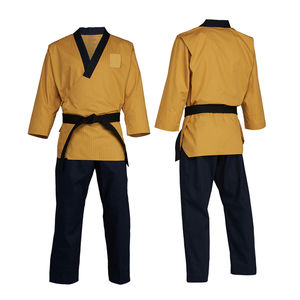 ชุดเทควันโดสีพื้นแบบใหม่ล่าสุด ไซส์พลัส ขายดีที่สุด รับผลิตชุดเทควันโดตามสั่ง บริการ OEM - Product Image 5