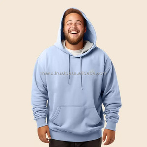 Sweat à capuche en coton avec logo personnalisé pour hommes, style hip hop déchiré, délavé à l'acide, streetwear surdimensionné, poids lourd, sweat-shirt zippé - Product Image 1